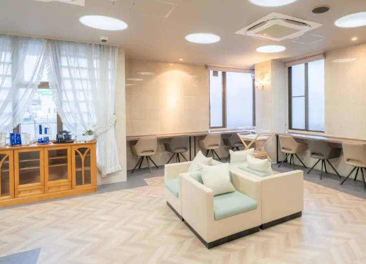 院内ロビーの様子